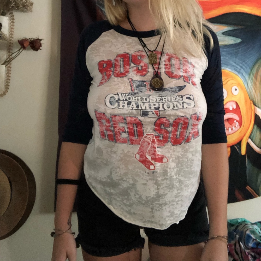 red sox’s baseball tee